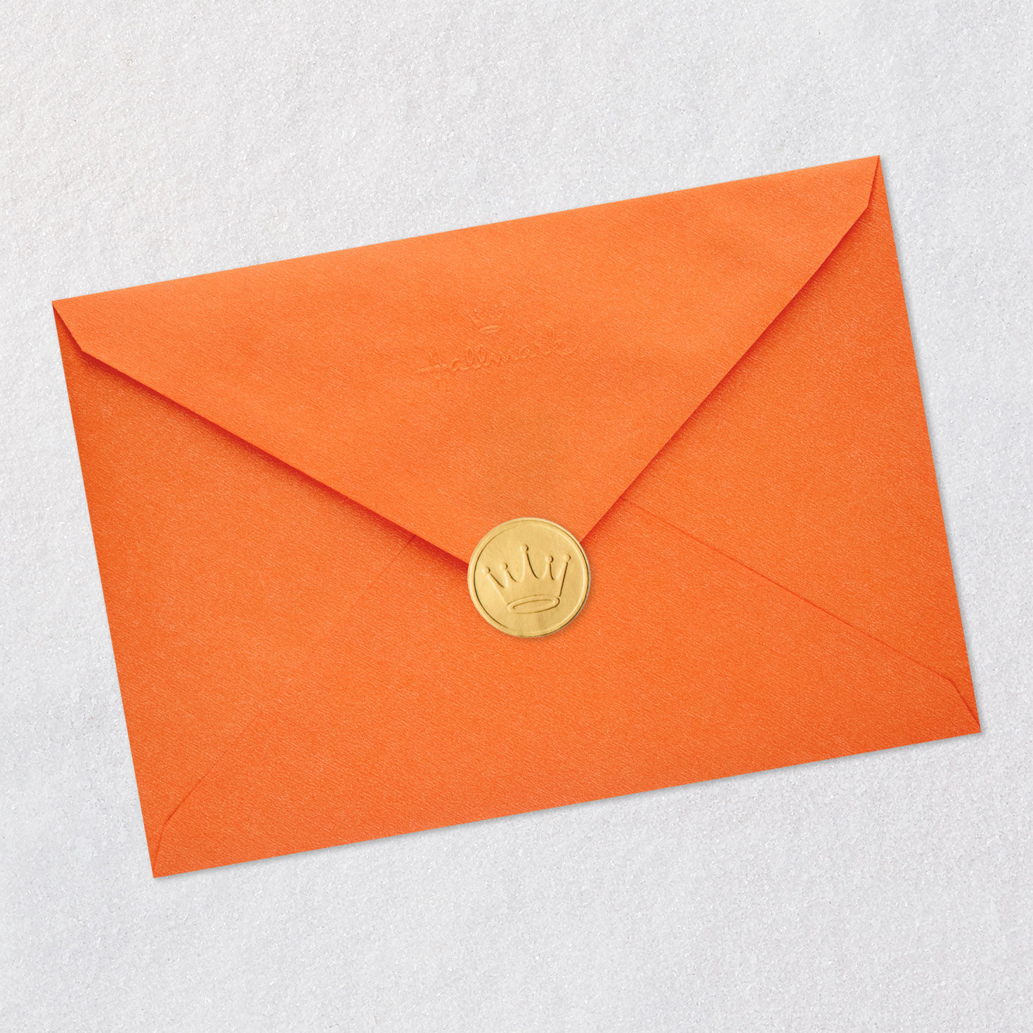 Smiling Ghosts and Stars Happy Halloween Card Envelope Back with Seal image number 7