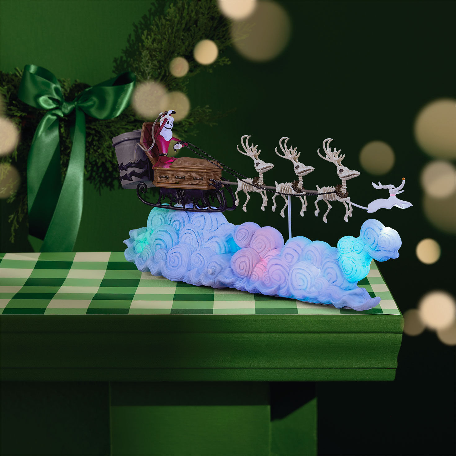 Santa Jack Sleigh Tabletop Decoration  image number 2