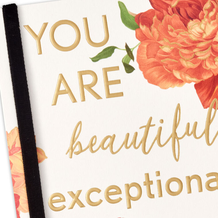 Beautifully Exceptional Birthday Card for Her, , large image number 5