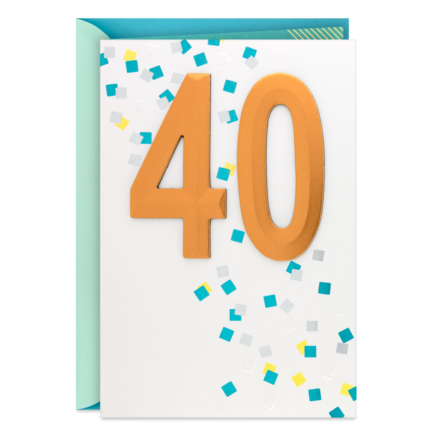 A Lot to Love About You 40th Birthday Card