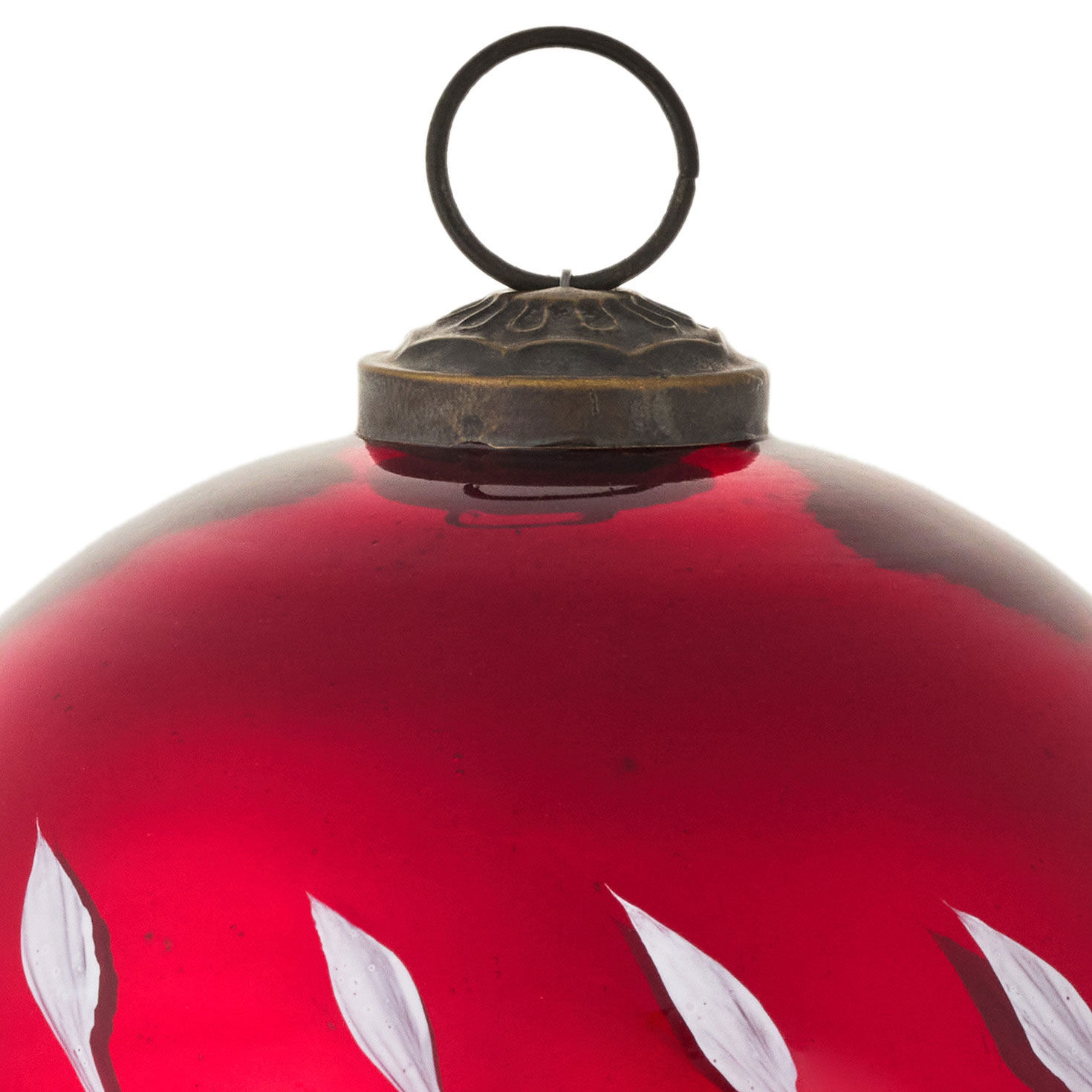 Red Glass Ball Ornament Pine-Scented Candle, 4" for only USD 22.99 | Hallmark
