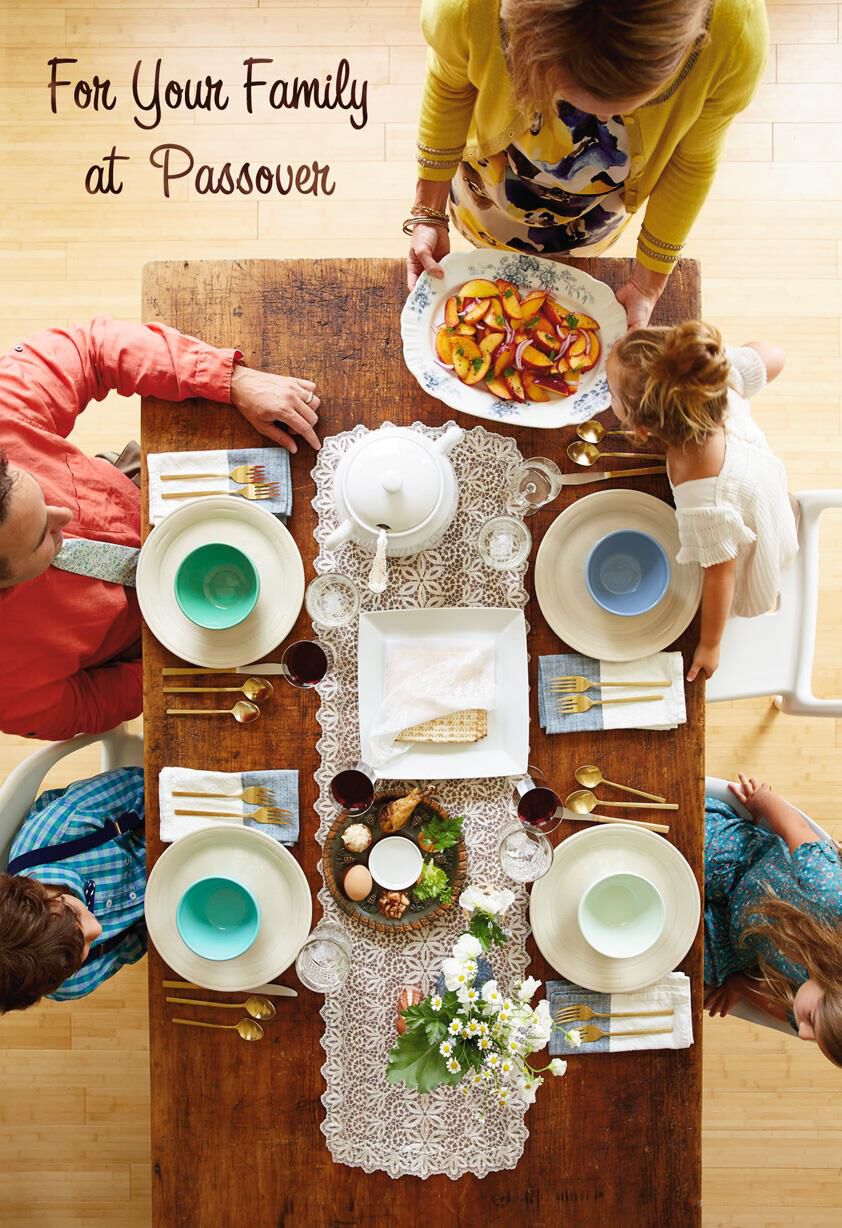 Family Table Passover Card