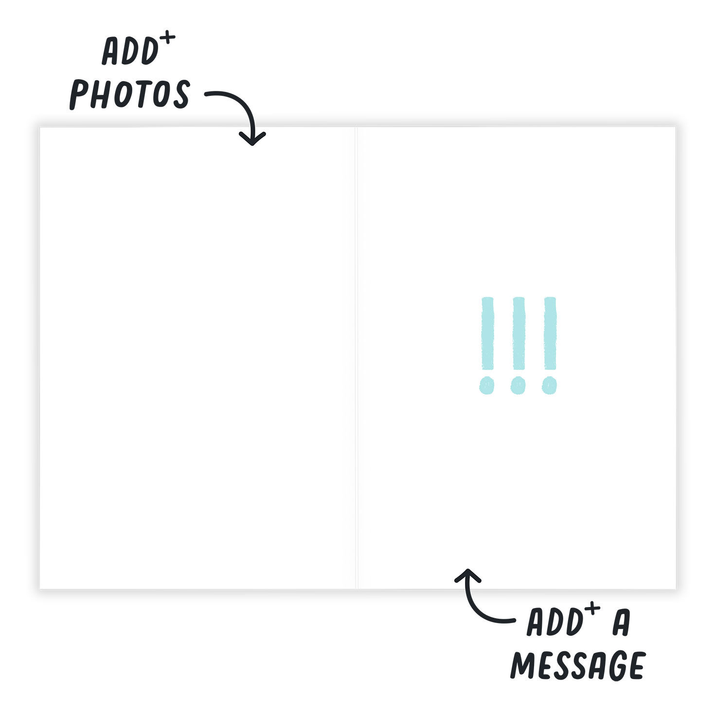 Blue Lettering on Green Thank-You eCard, , large image number 3