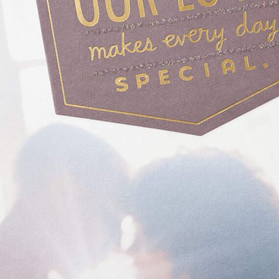 Our Love Makes Every Day Special Anniversary Card, , large image number 5