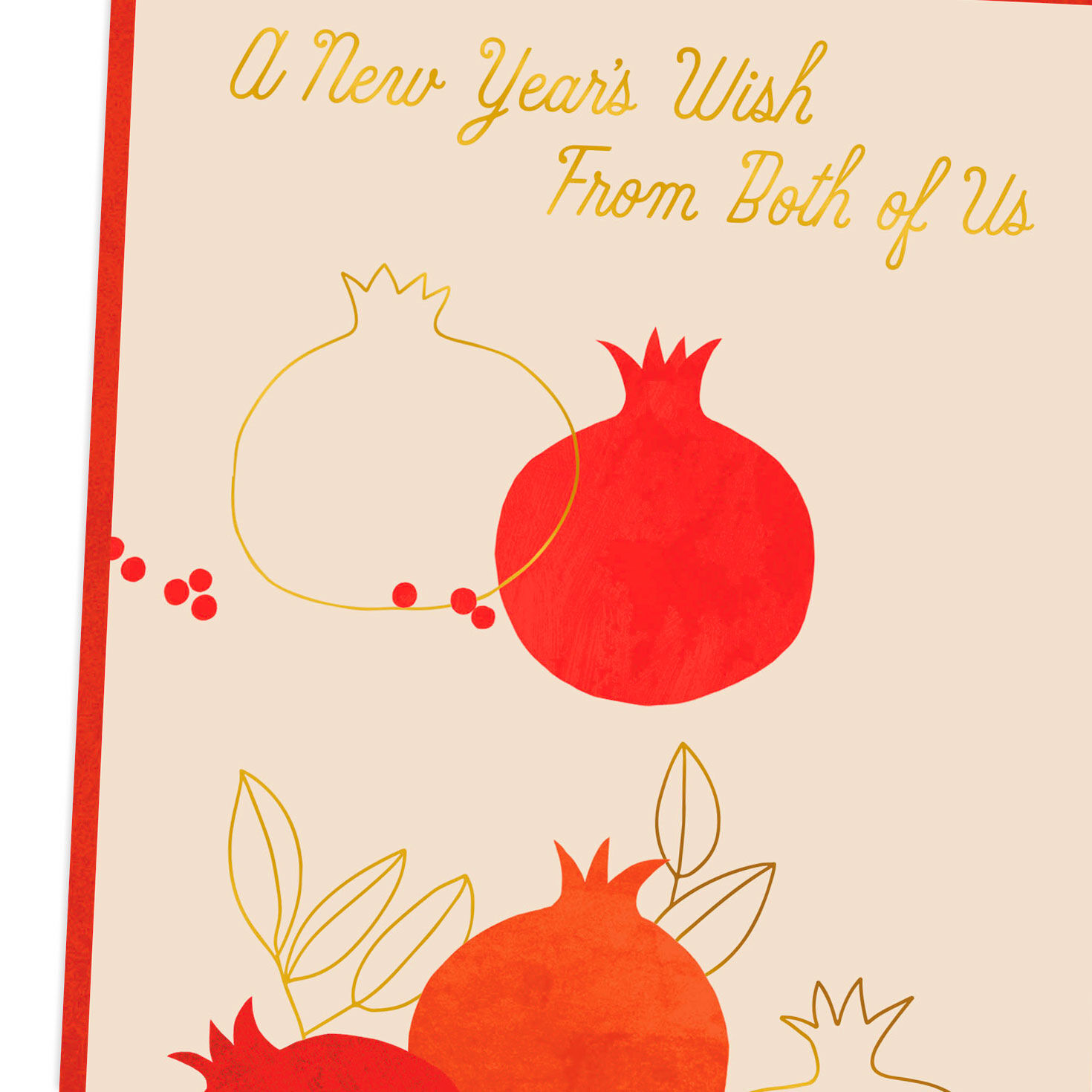 Sweetness All Year Rosh Hashanah Card From Both of Us for only USD 3.99 | Hallmark