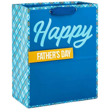 13" Happy Father's Day Gift Bag, , large