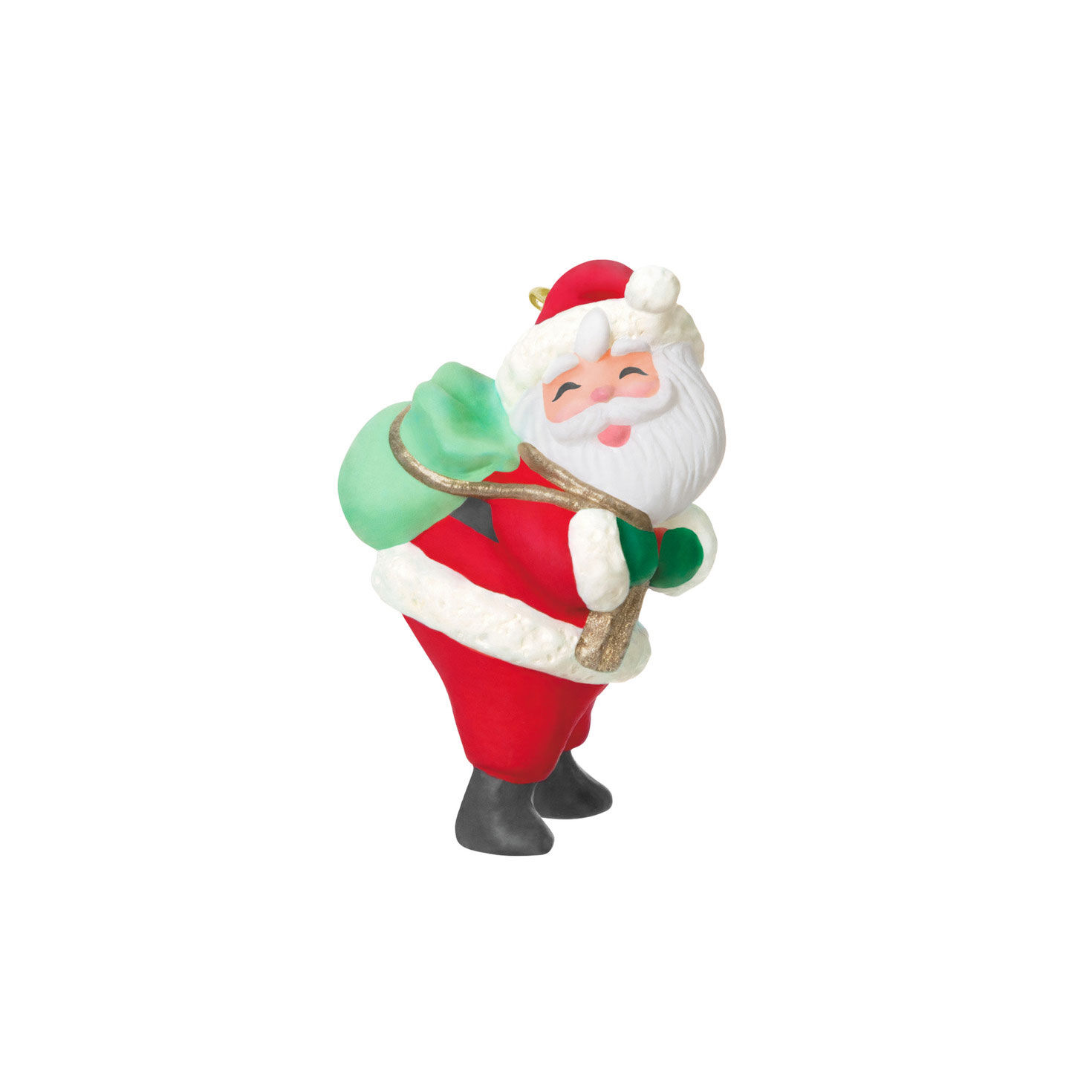 Mini Sweet Santa Ornament, 1.5"