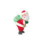 Vintage Santa With Green Sack Keepsake Ornament Front image number 1