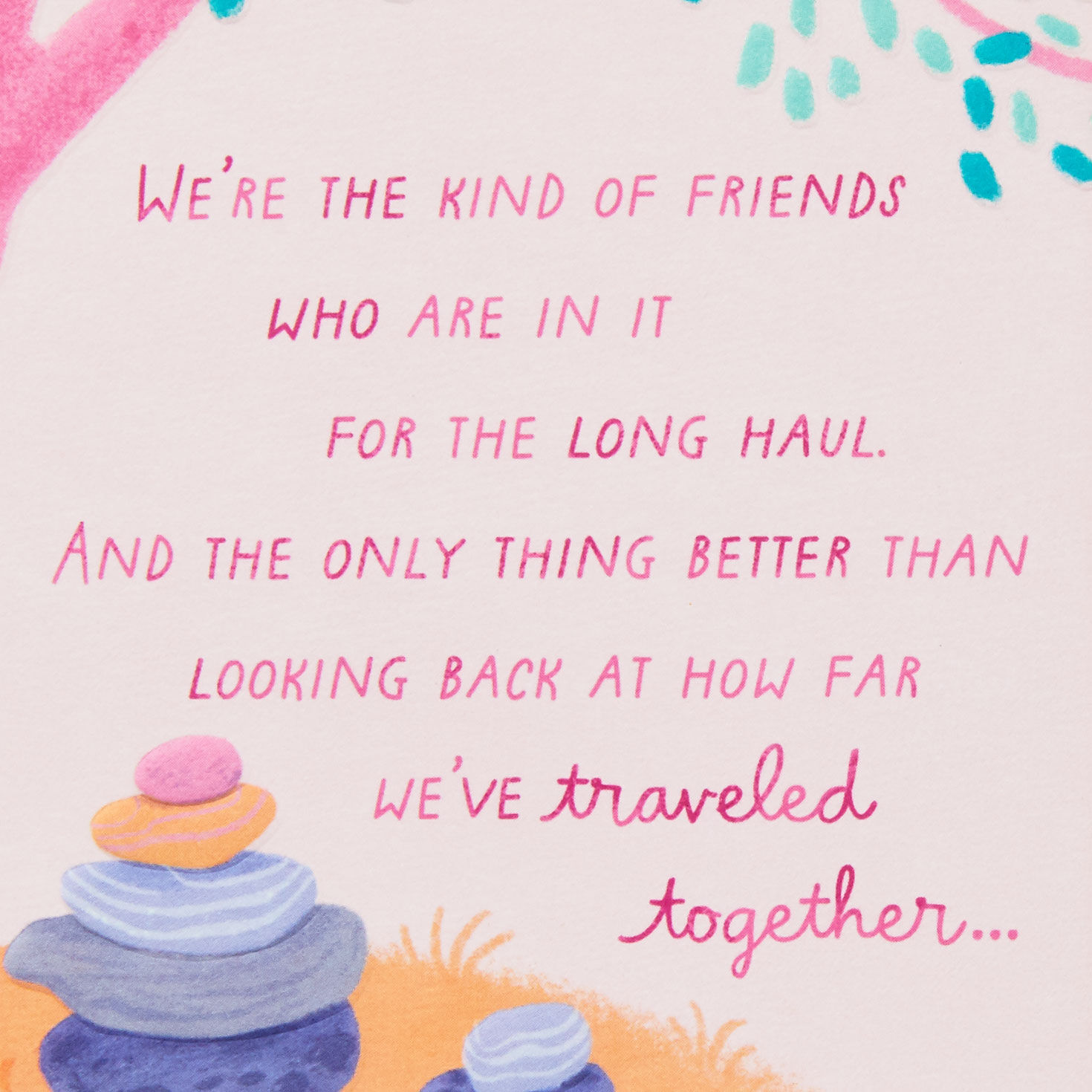 Life's a Journey Birthday Card for Friend, , large image number 4