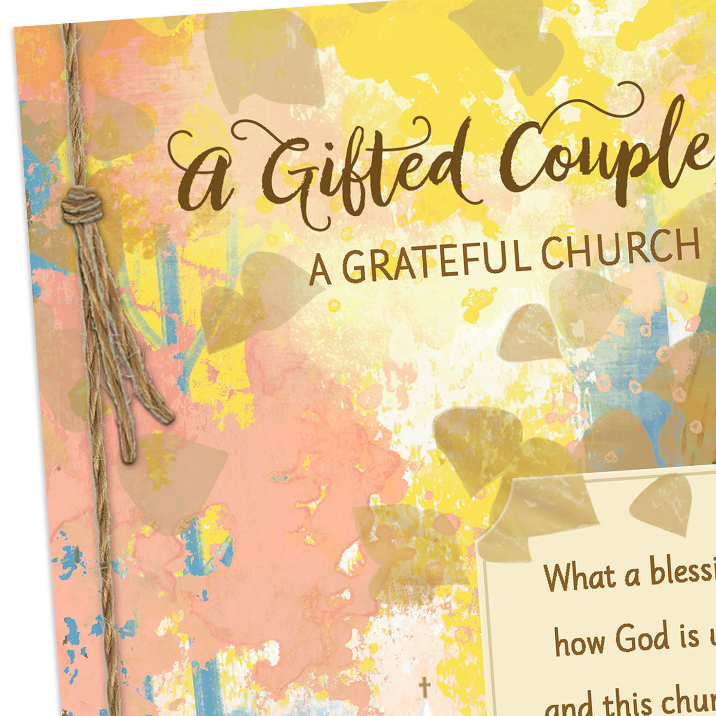 Sunshine Religious Appreciation Card for Couple Card Front Detail image number 5