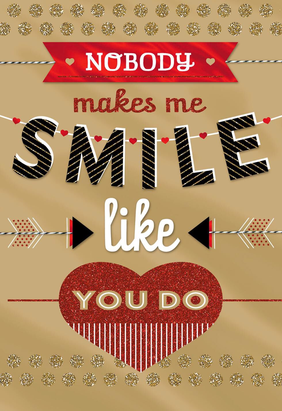 Make Me Smile Valentine's Day Card