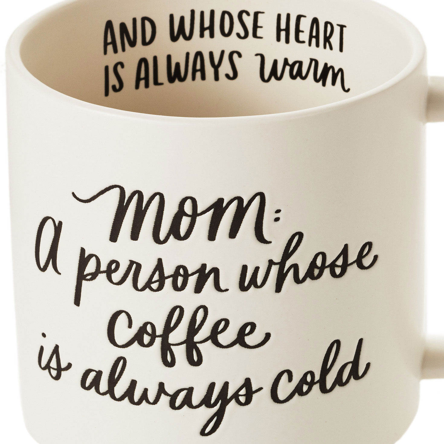 Mom Cold Coffee Warm Heart Funny Mug, 16 oz. for only USD 16.99 | Hallmark