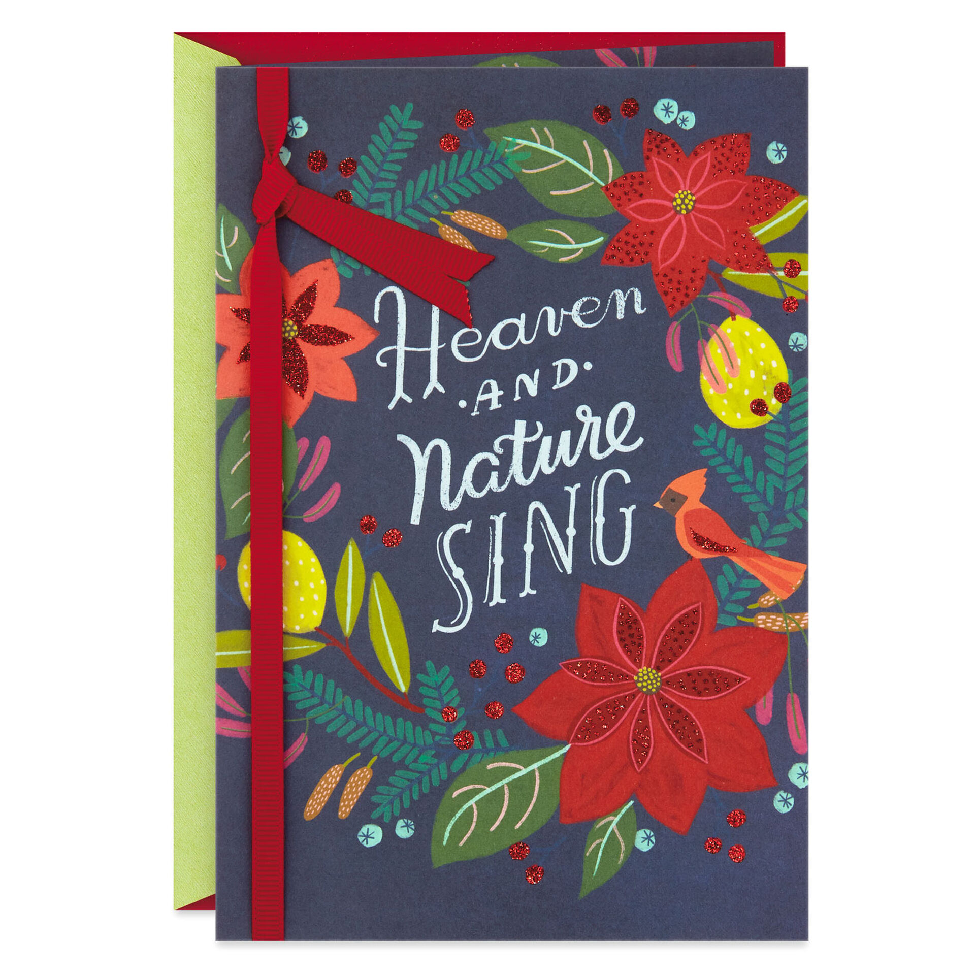 Heaven and Nature Sing Religious Christmas Card - Greeting Cards - Hallmark