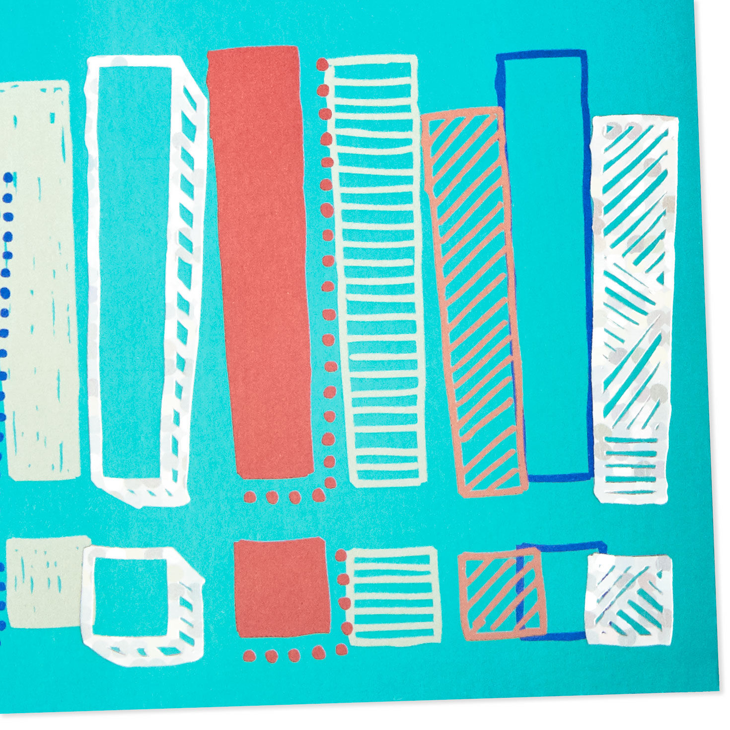 Colorful Exclamation Points Blank Card Card Front Detail image number 3