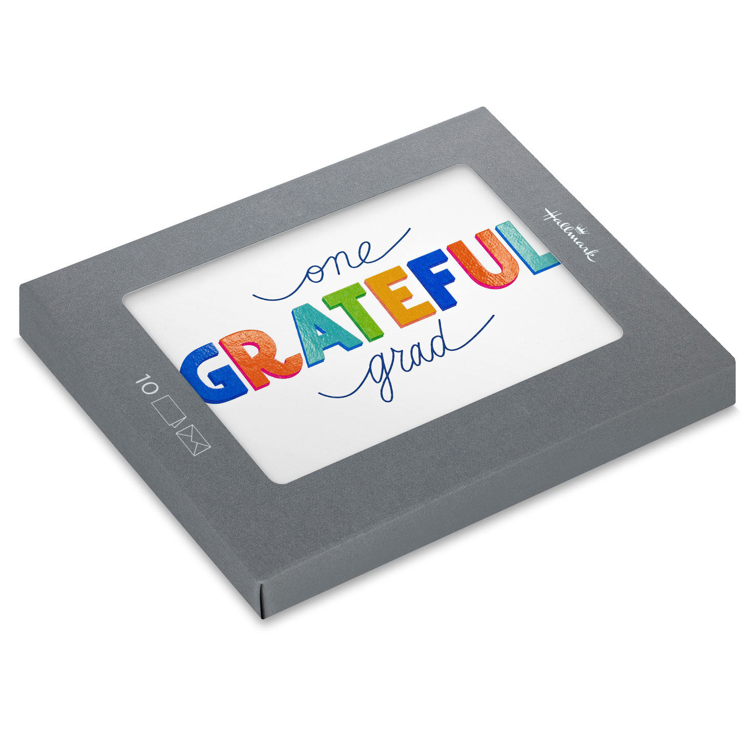 One Grateful Grad Graduation Thank You Note Cards, Pack of 10