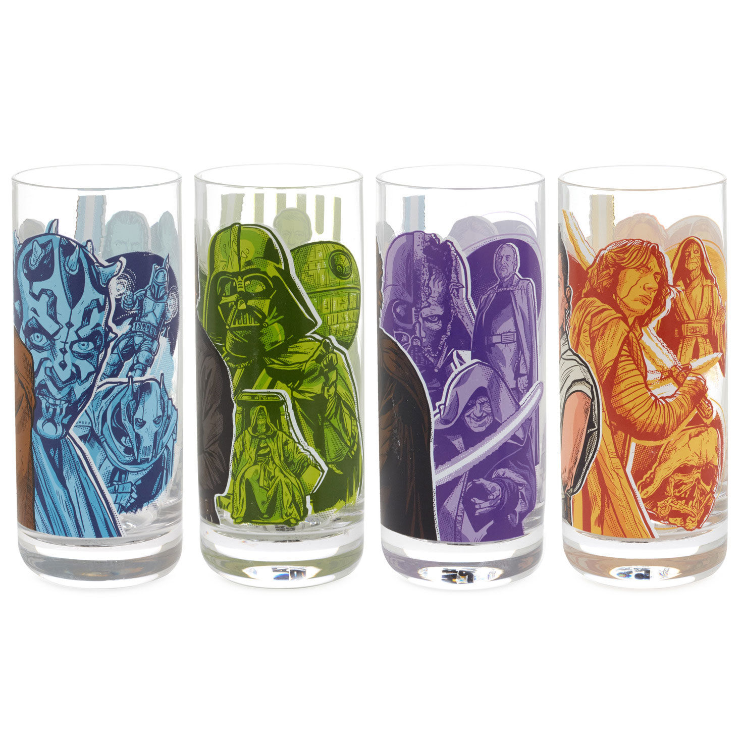 Star Wars™ Jedi™ Drinking Glasses, Set of 4 - Glassware