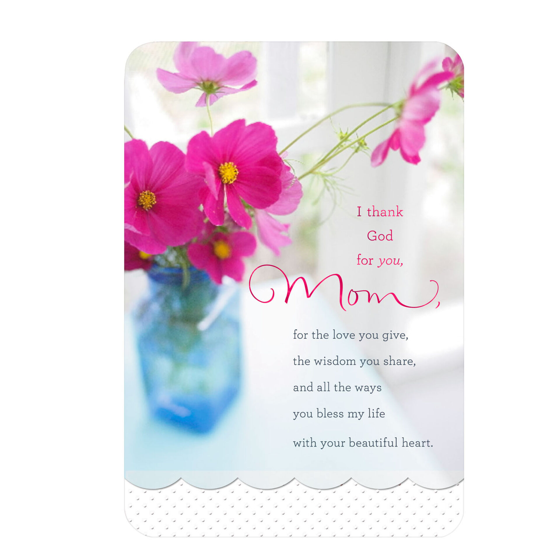 Beautiful Heart Mom Religious Birthday Card Greeting Cards Hallmark