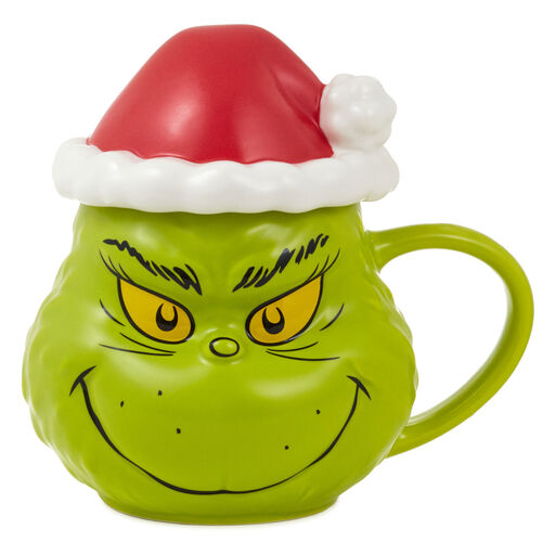 Dr. Seuss's How the Grinch Stole Christmas!™ Grinch Santa Sculpted Mug With Sound, 21 oz., 