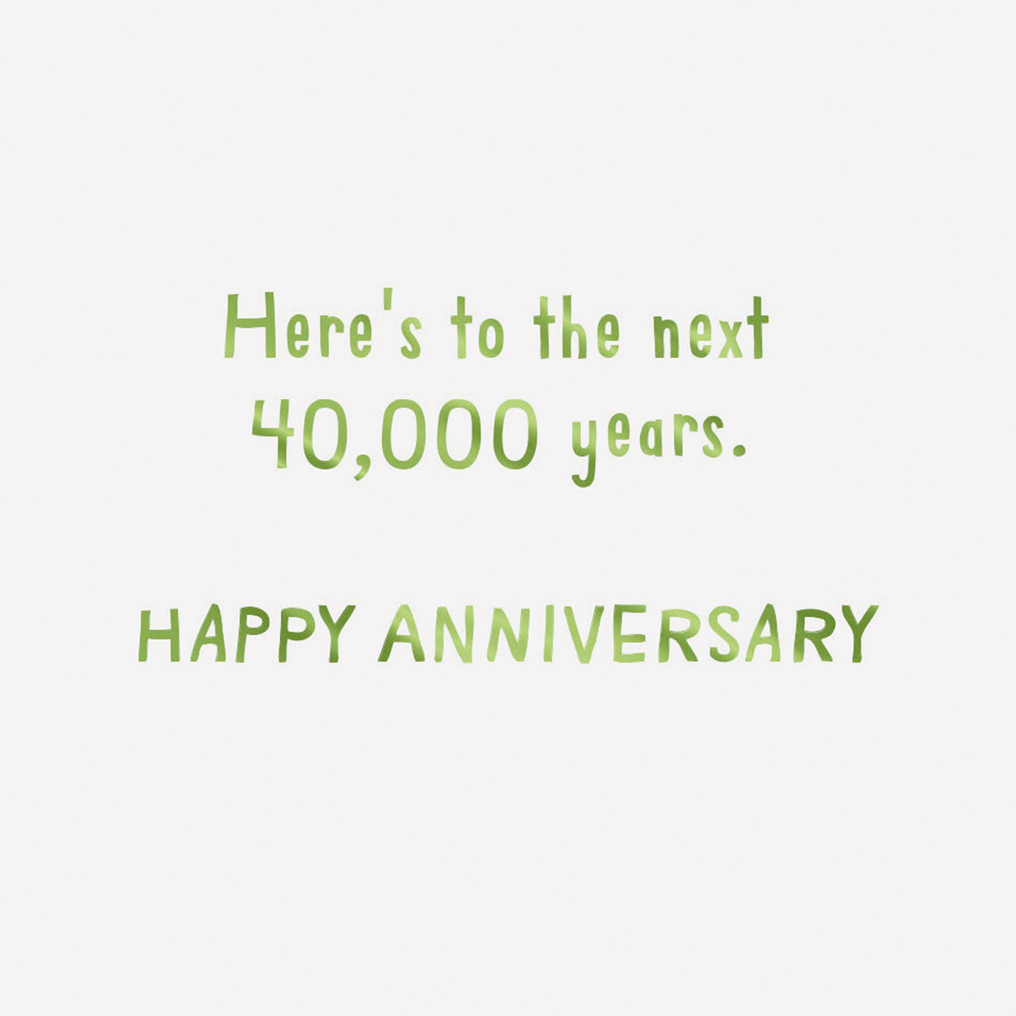 Hugging Dinosaurs Gift Card Greeting Funny Anniversary Card, , large image number 2