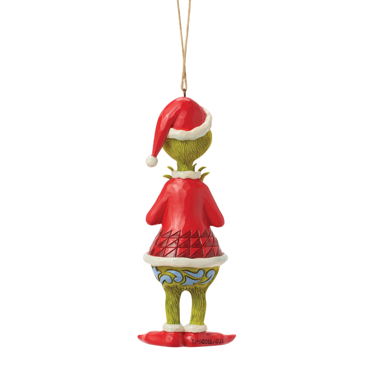 Jim Shore Grinch With Heart Hands Statue back image number 2