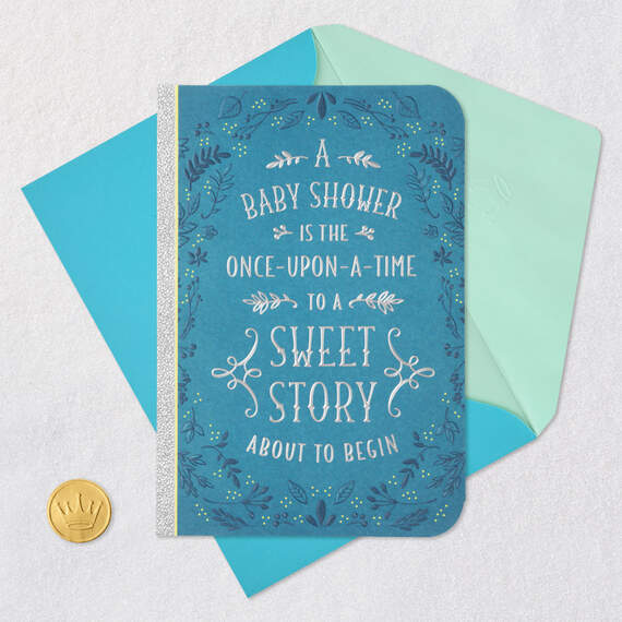 Once Upon a Time Baby Shower Card for Baby Boy, , large image number 5