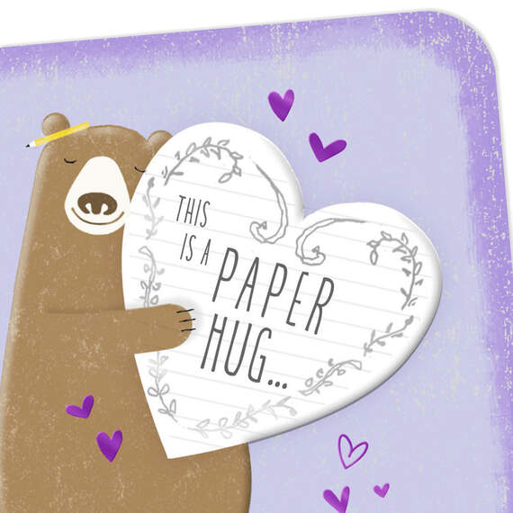 Bear Hug Encouragement Card, , large image number 4