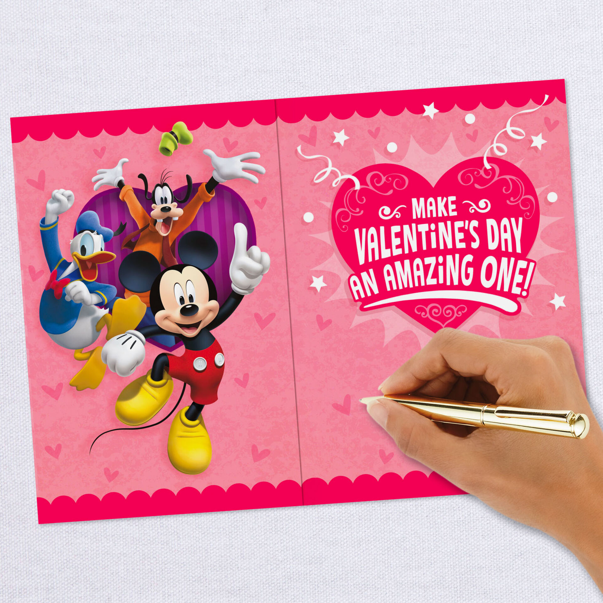 Disney Mickey Mouse Musical Valentine s Day Card For Kids Greeting disney-mickey-mouse-musical-valentine-s-day-card-for-kids-greeting
