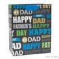 9.6" Happy Father's Day Medium Gift Bag With Tissue, , large image number 6