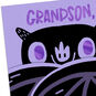 Purple and Black Bat Halloween Card for Grandson, , large image number 4