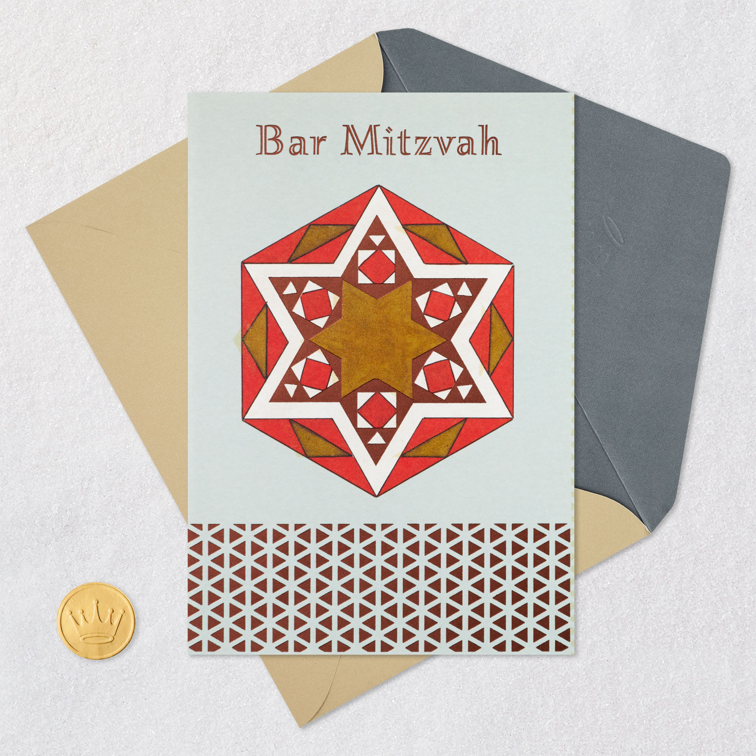 Wisdom, Responsibility and Adulthood Bar Mitzvah Card, , large image number 5