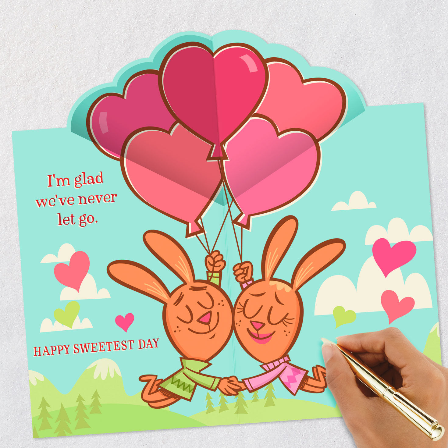 So Glad We Found Each Other Romantic Pop-Up Sweetest Day Card for only USD 3.99 | Hallmark