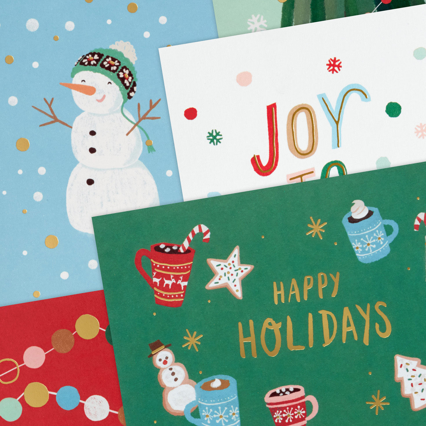 Holiday Whimsy Christmas Cards Bulk Assortment cover detail image number 6