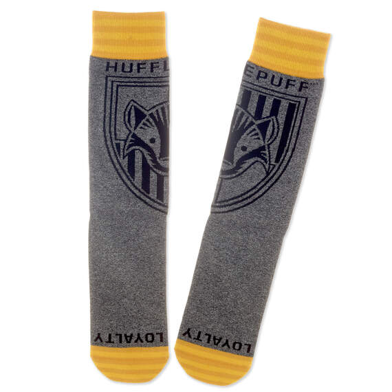 Harry Potter™ Hufflepuff™ House Crest Crew Socks, , large image number 1