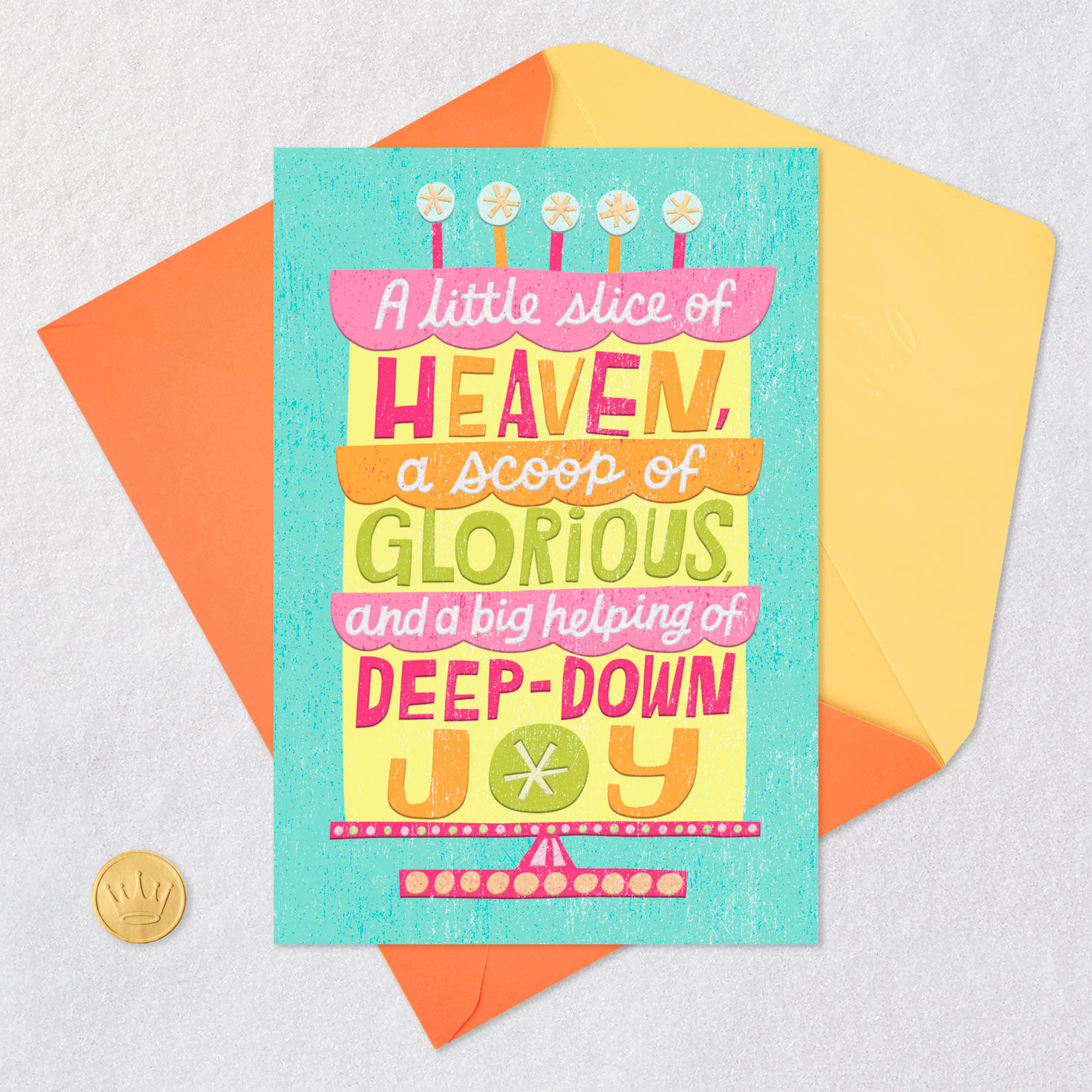 Big Helping of Deep-Down Joy Birthday Card for only USD 3.99 | Hallmark