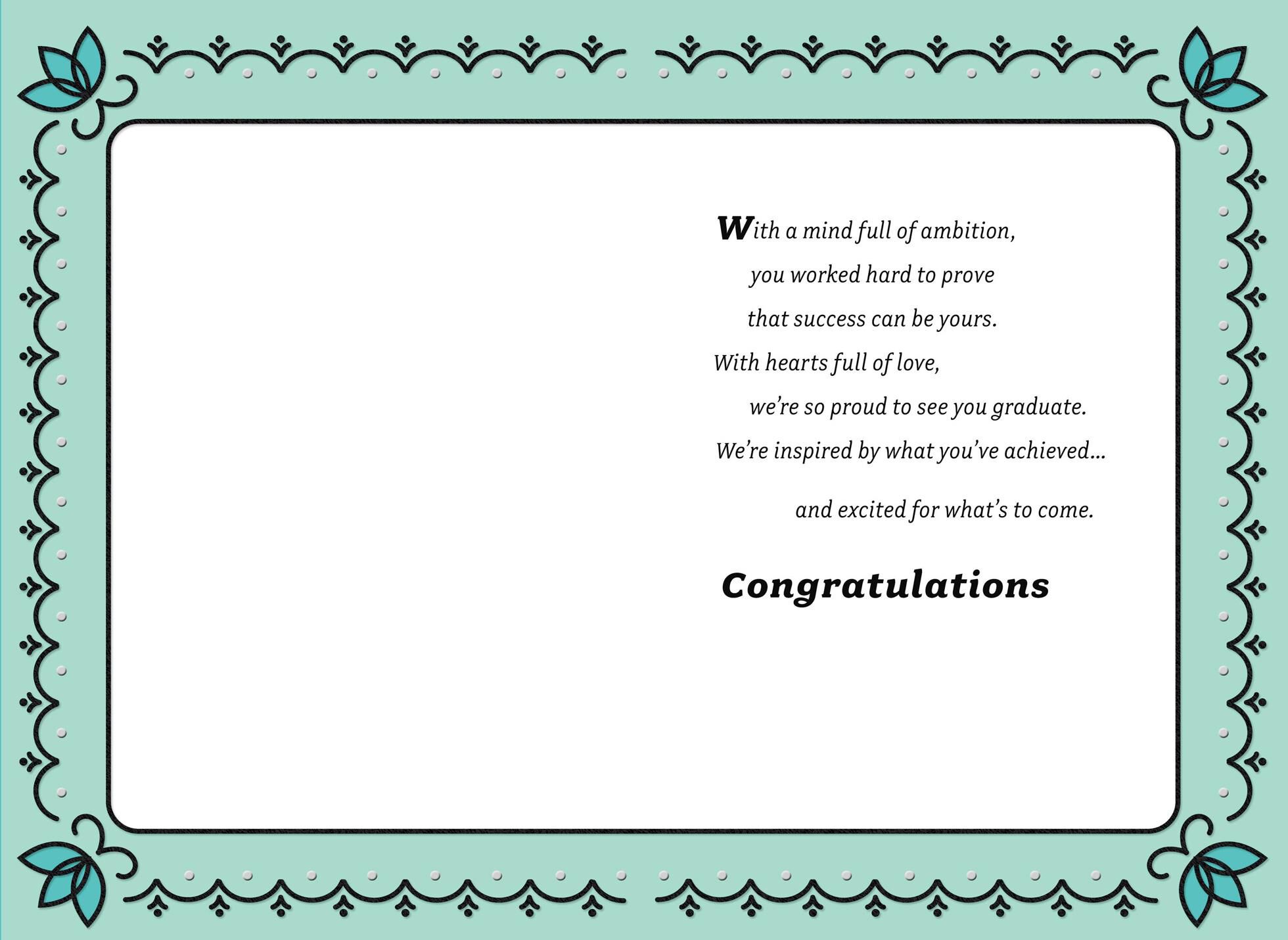We're So Proud of You Graduation Card