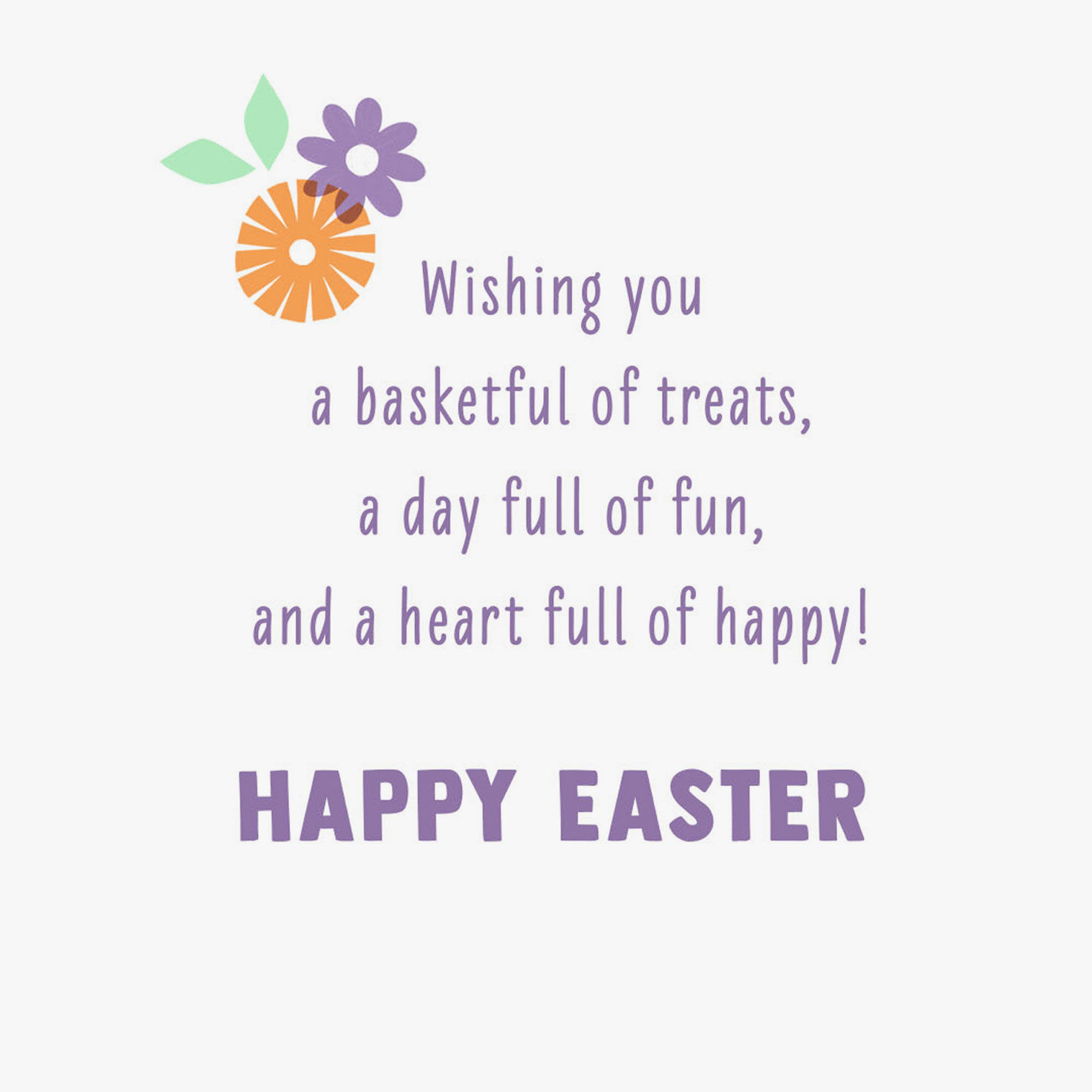 A Heart Full of Happy Easter Card for Kids, , large image number 2