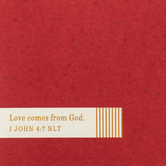 God's Blessings and Love Religious Valentine's Day Card, , large image number 3
