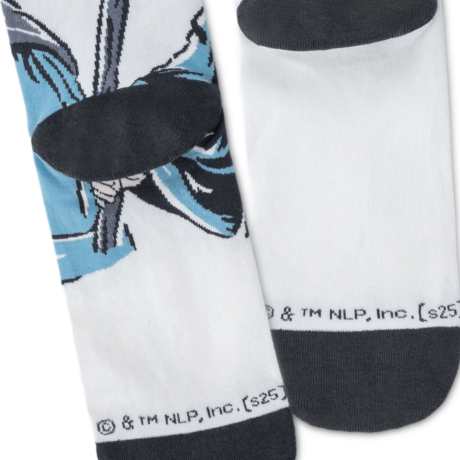 Lord of the Rings Gandalf Novelty Crew Socks upclose view image number 4