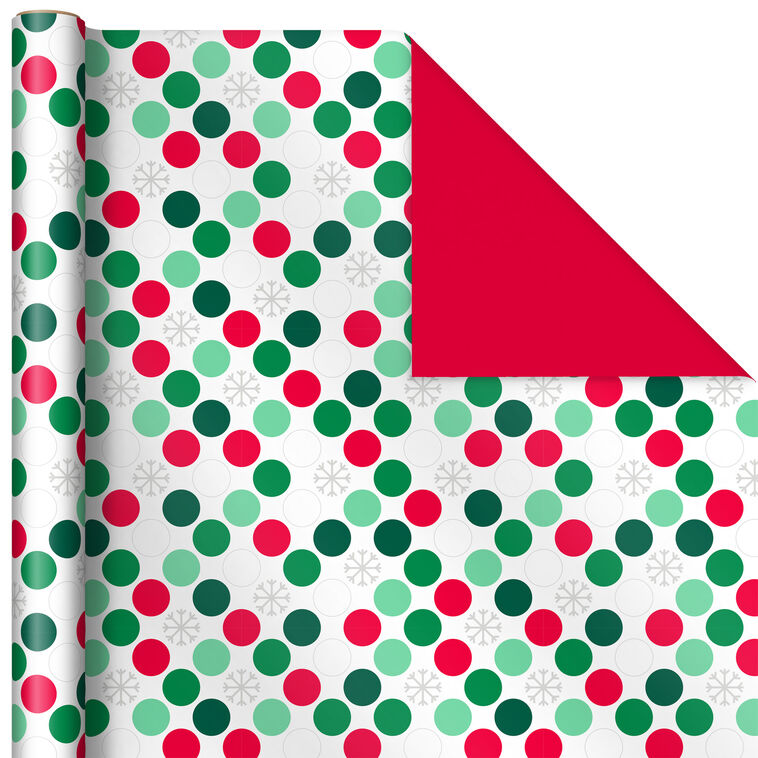 Mod Holiday Assorted Reversible Wrapping Paper  image number 4