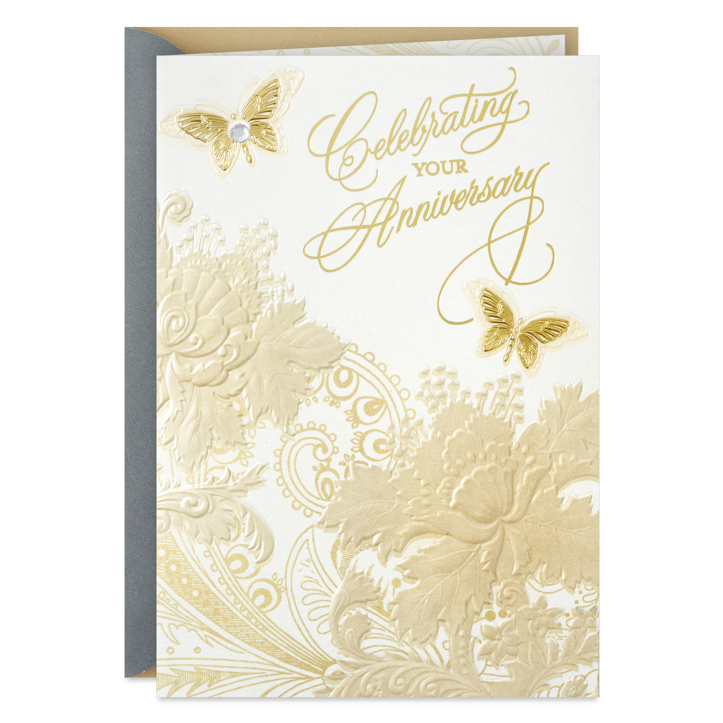 A Love That Grows Stronger Each Year Anniversary Card for Couple