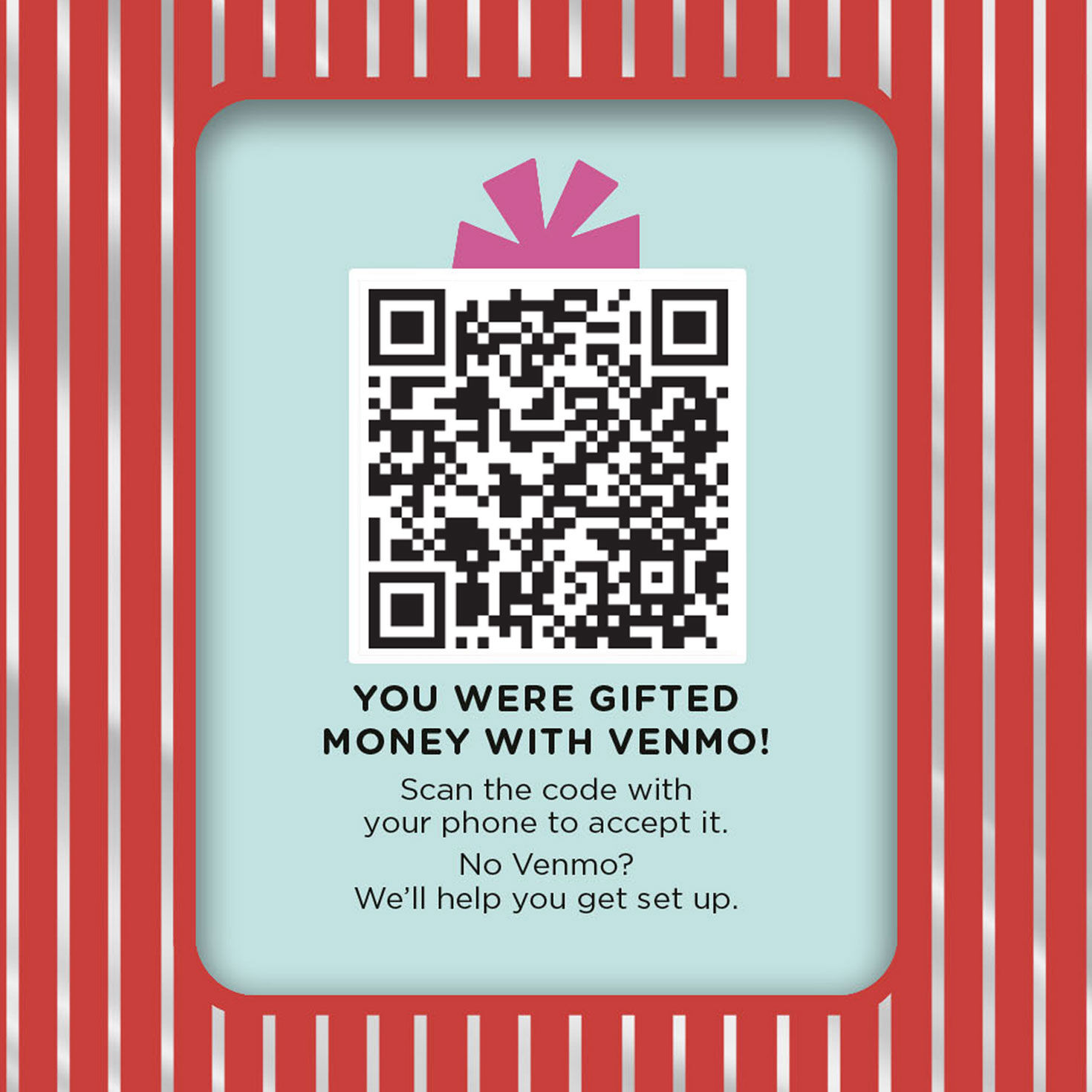 Yay Love Venmo Wedding Card, , large image number 6