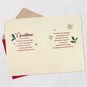 Cardinal on Snowy Branch Son Christmas Card Open card with envelope image number 4
