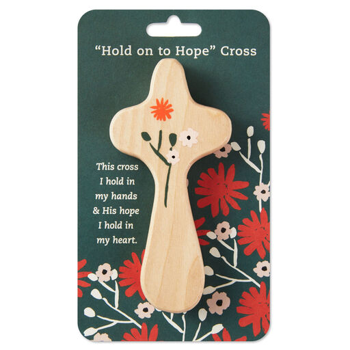 Hold on to Hope Comfort Cross, 