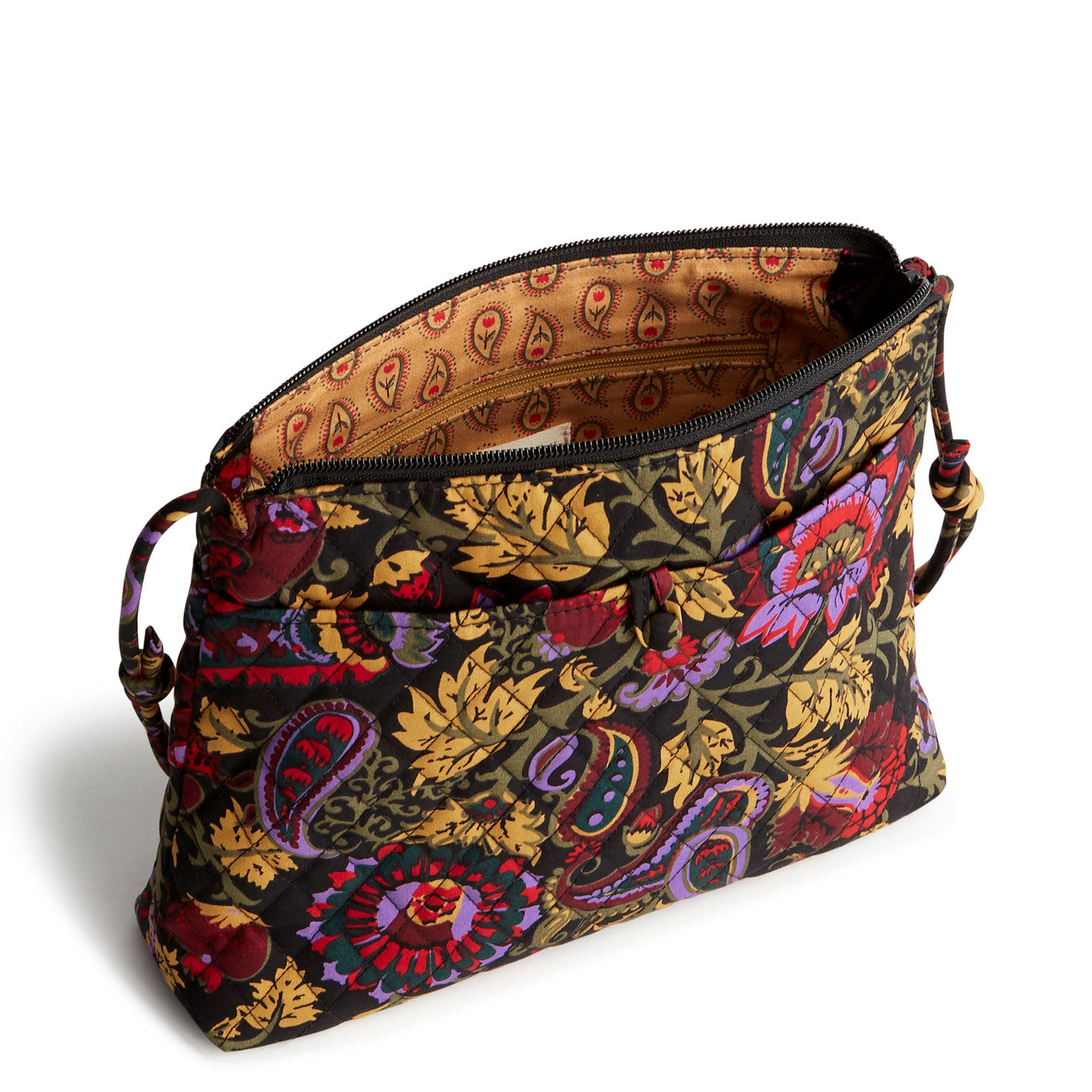 Vera Bradley Original Hipster in Midnight Garden Paisley Handbags Purses Hallmark