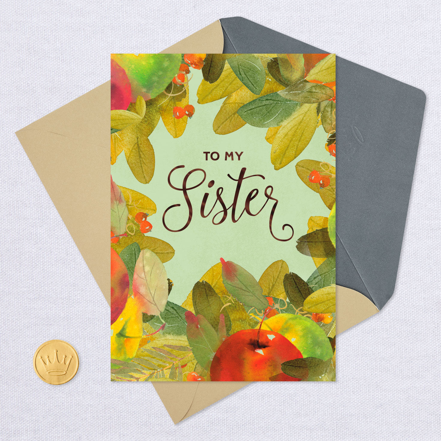 Happy and Proud to Be Connected Rosh Hashanah Card for Sister, , large image number 5