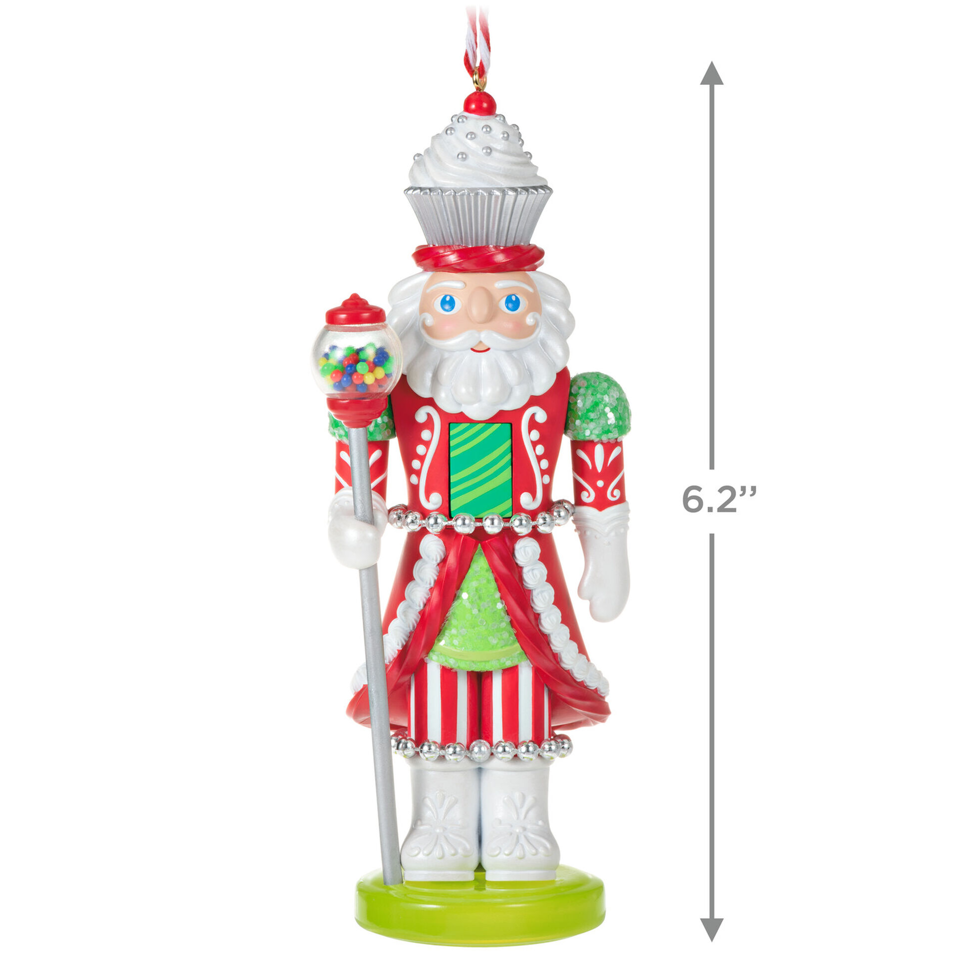 Noble Nutcrackers Confectionery King Ornament Keepsake Ornaments