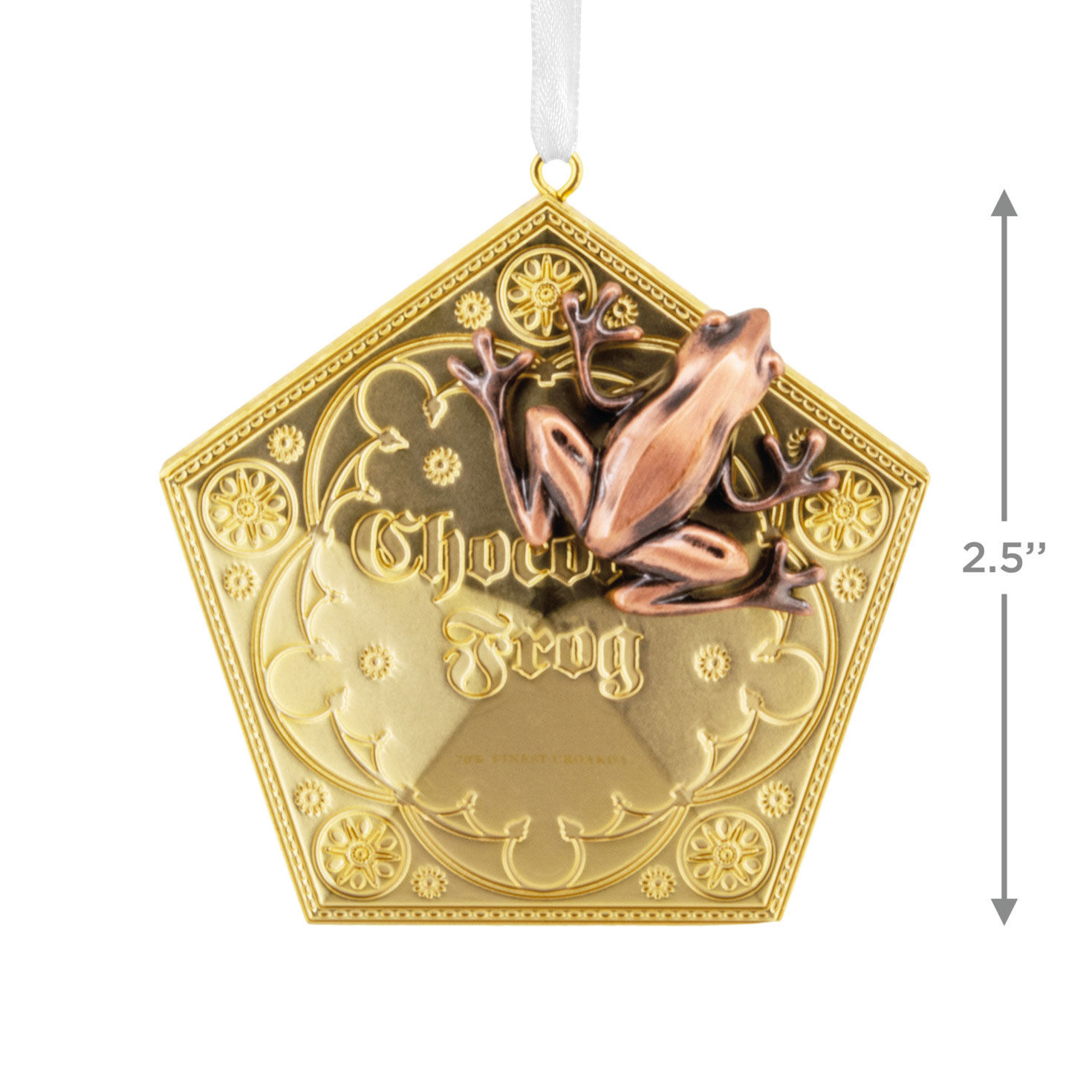 Harry Potter Chocolate Frog Christmas Ornament measurement image number 3
