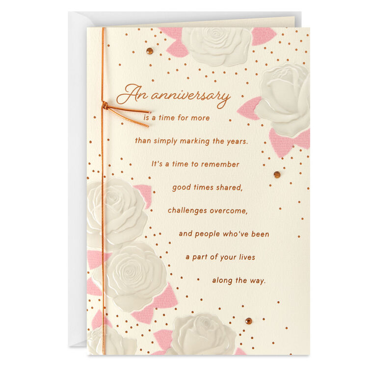 Celebration of Life Together Anniversary Card