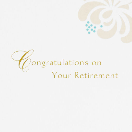 More Than a Career Retirement Card, 