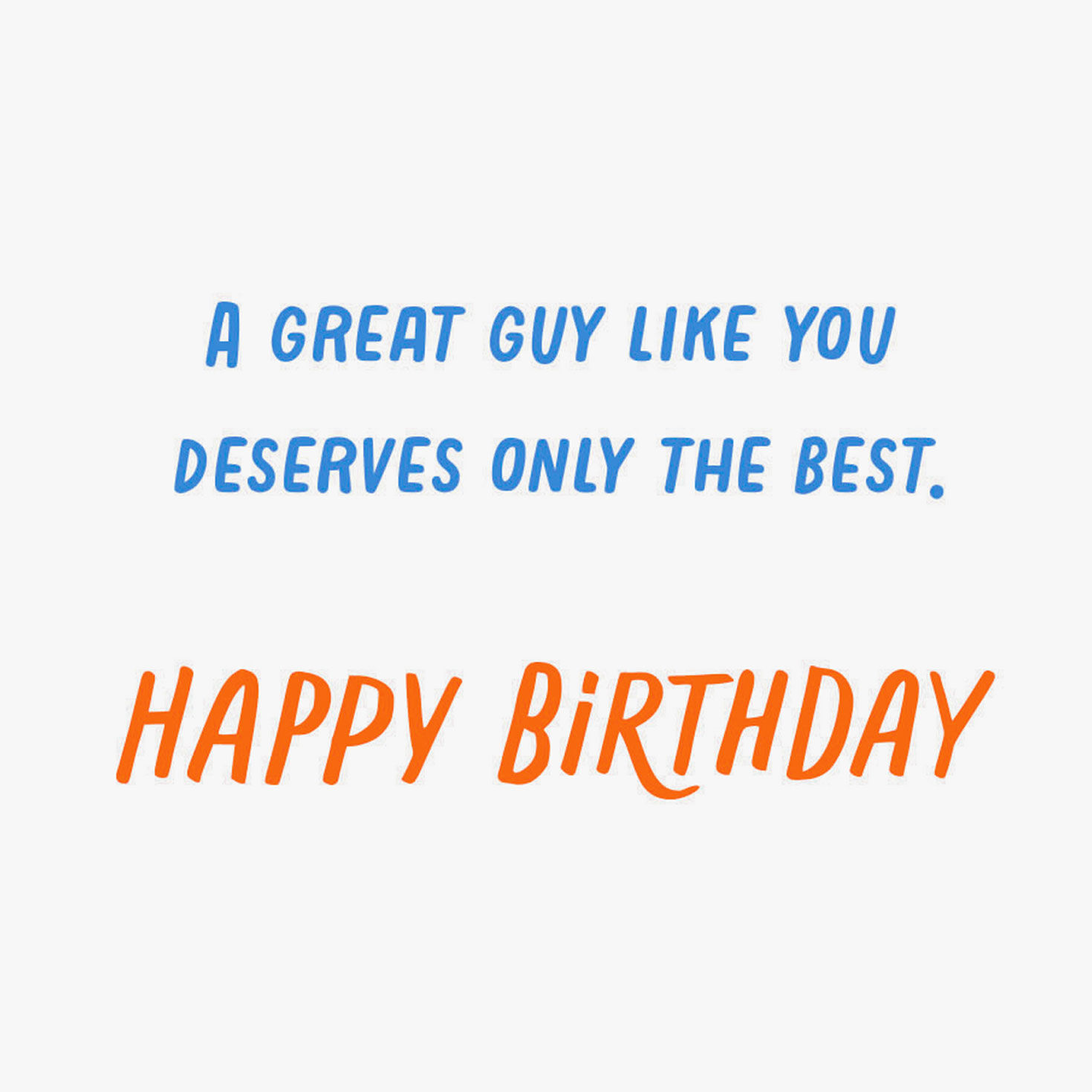 Blue Sunglasses on Orange Brother-In-Law Birthday Card Sentiment image number 2